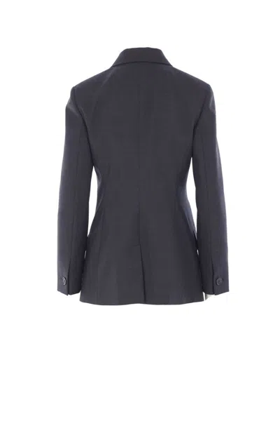 Gucci Women Wool Blazer In Gray