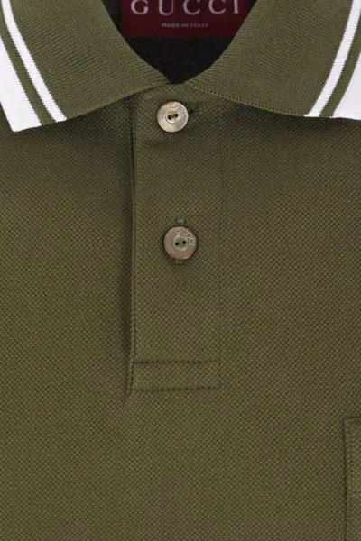 Gucci T-shirts And Polos In Green