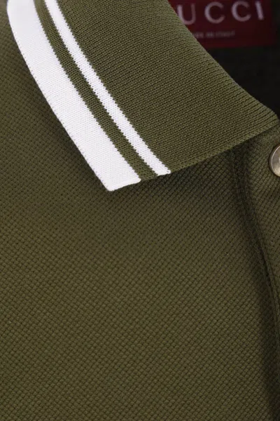 Gucci T-shirts And Polos In Green