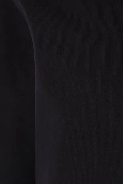 Amiri Black Crewneck T-shirt With Logo Lettering On The Front And Maxi Logo Print On The Rear In Cotton Ma In Black