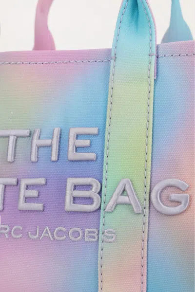 Marc Jacobs Small Tote Bag "the Airbrush Canvas" In Multi