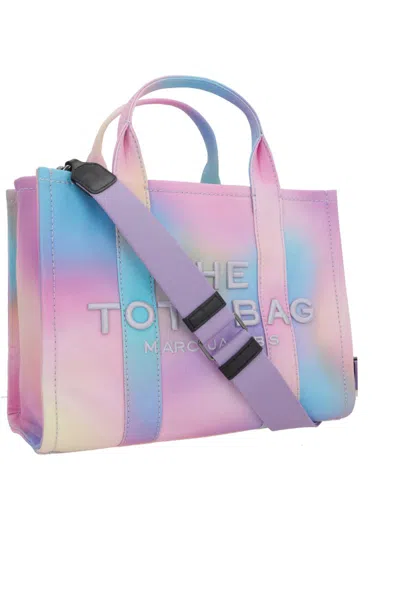 Marc Jacobs The Airbrush Canvas Medium Tote In Multi