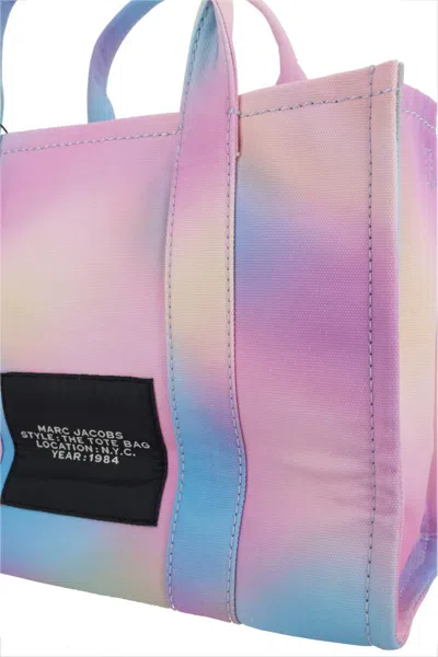 Marc Jacobs The Airbrush Canvas Medium Tote In Multi
