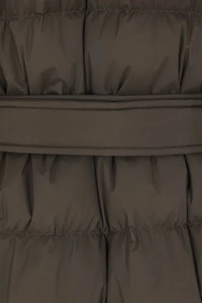 Burberry Coats In Gray