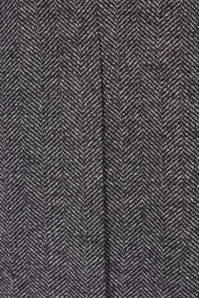 Dolce & Gabbana Single-breasted Herringbone Blazer In Gray