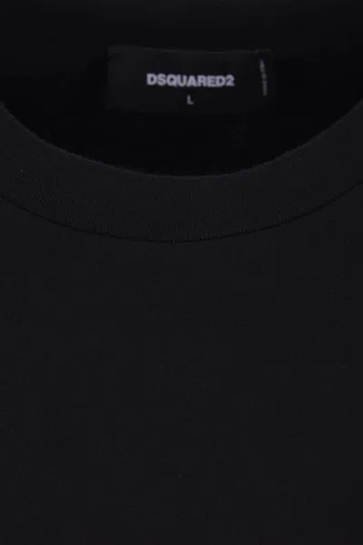 Dsquared2 Short-sleeved T-shirt In Black