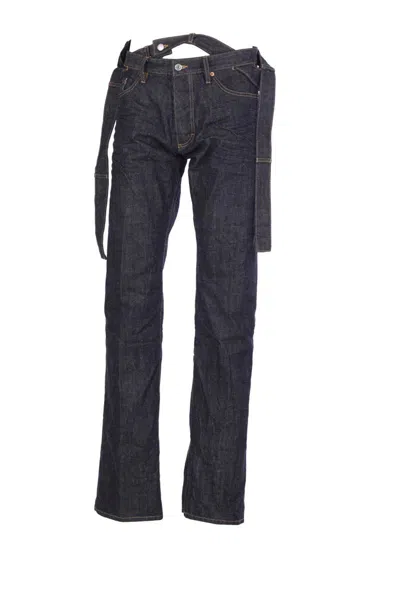Dsquared2 Dsquared Blue Denim Dsquared X Magliano Butch Jeans In Blue