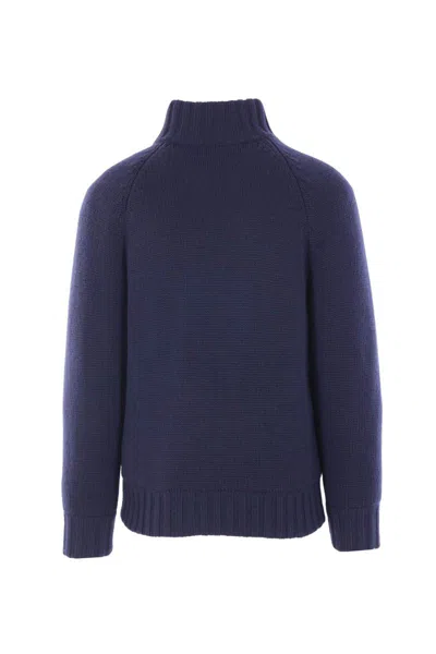 Brunello Cucinelli Coats In Blue