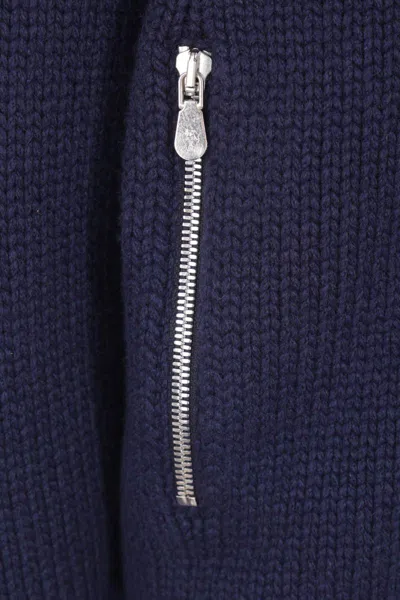 Brunello Cucinelli Coats In Blue