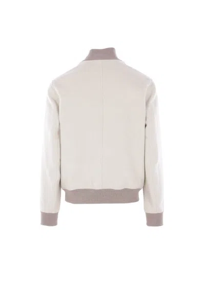 Brunello Cucinelli Coats In White