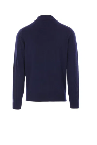 Brunello Cucinelli Sweaters In Blue