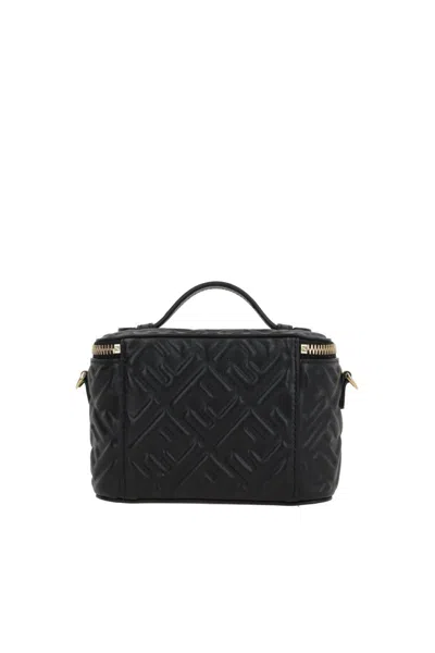 Fendi Mini "vanity" Bag In Black