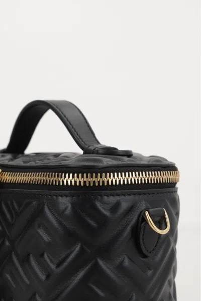 Fendi Mini "vanity" Bag In Black