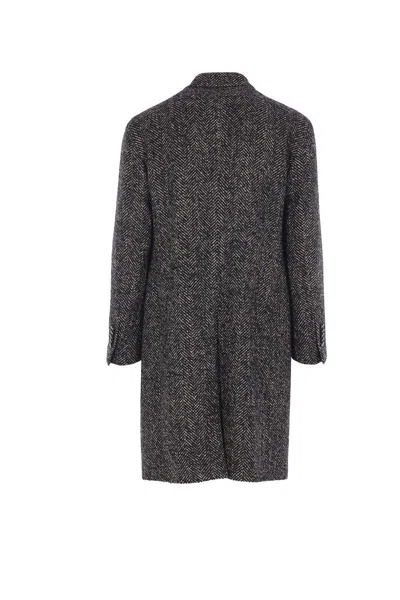 Tagliatore Coats In Black