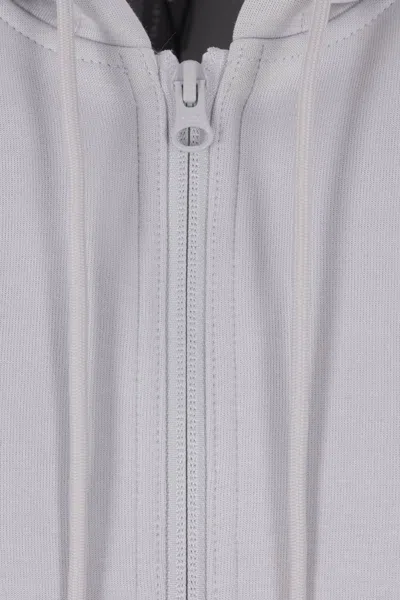Adidas By Stella Mccartney Zip-up Hoodie In Gray