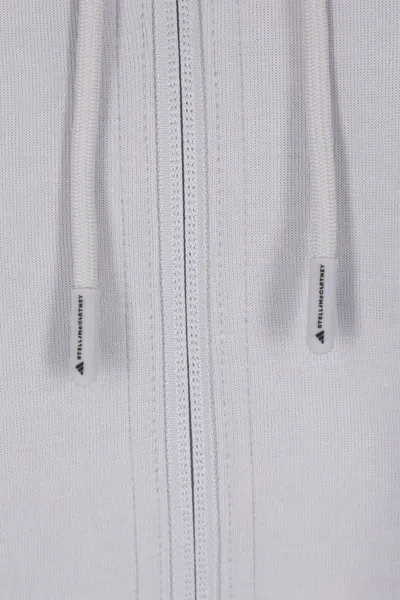 Adidas By Stella Mccartney Zip-up Hoodie In Gray
