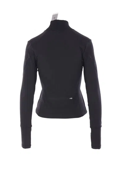 Adidas By Stella Mccartney Truepurpose Perforated Printed Stretch Recycled Top In Black