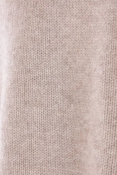 Allude Ribbed-knit Cashmere Jumper In Neutral