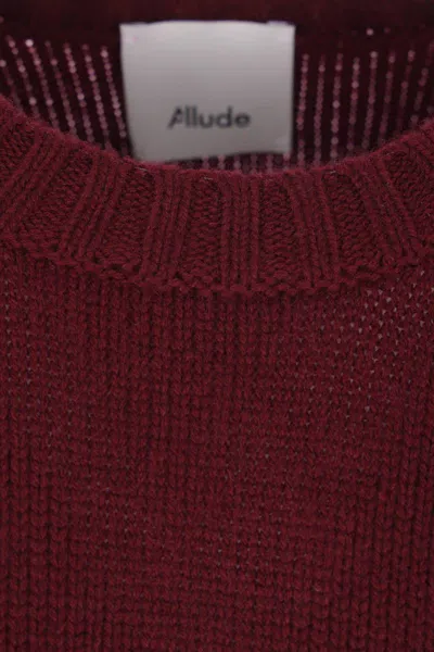 Allude Sweaters In White