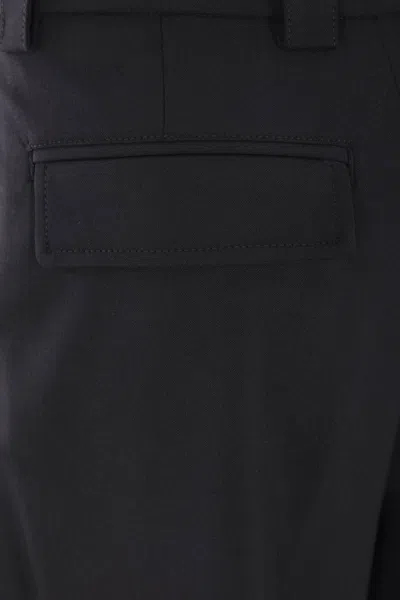 The Latest L-blend Tapered Pants With Dart In Black