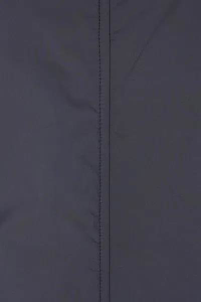 Aspesi Patch-pocket Button-up Jacket In Blue