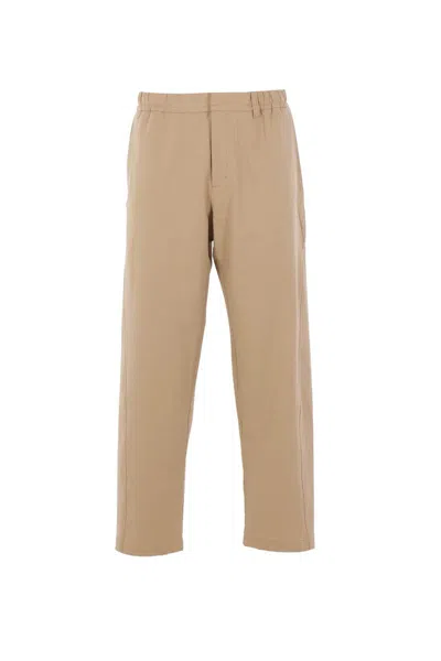 Laminar Elasticated-waistband Drawstring Trousers In Neutral