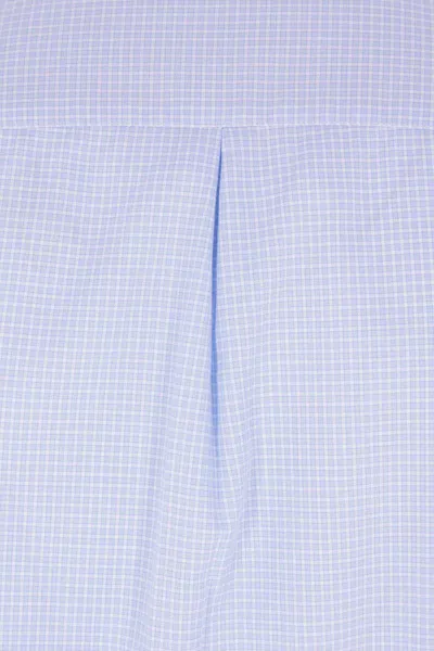 Brunello Cucinelli Checked Cotton Shirt In Blue