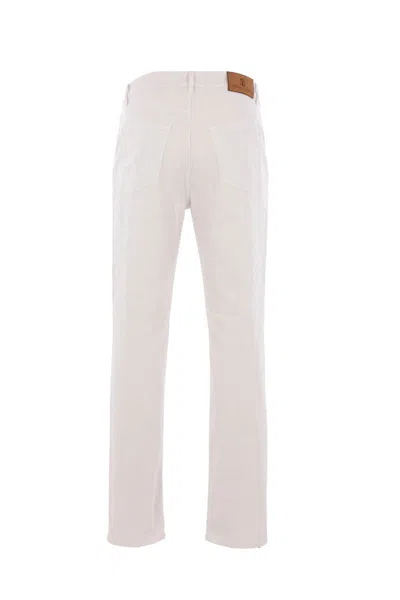 Brunello Cucinelli Jeans In White