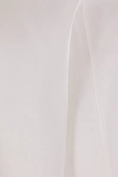 Brunello Cucinelli T-shirt Crew Neck Long Sleeves In White