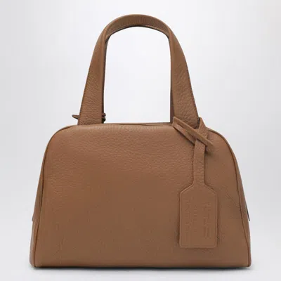 Prada Medium Caramel-coloured Trunk Bag In In Brown