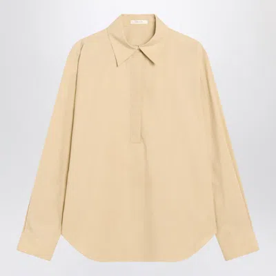 The Row Sand-colored Morgan Shirt In Neutral