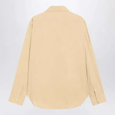 The Row Sand-colored Morgan Shirt In Neutral
