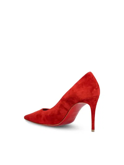 Christian Louboutin Women Velvet Kate Pumps In Red