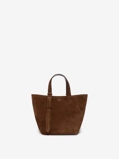 Max Mara Archetipo Mini Bag In Brown