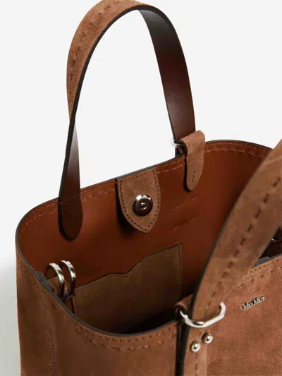 Max Mara Archetipo Mini Bag In Brown