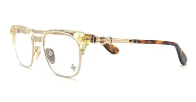 Chrome Hearts Eyeglasses In Gold