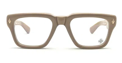Chrome Hearts Eyeglasses In Brown