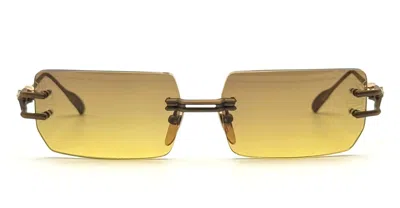 Chrome Hearts Sunglasses In Brown