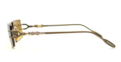 Chrome Hearts Sunglasses In Brown