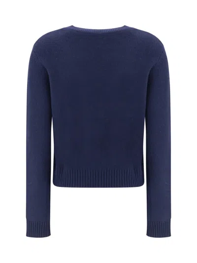 Lisa Yang Mable Sweater In Blue