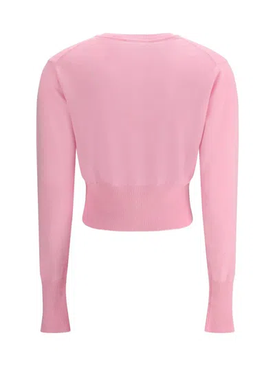Vivienne Westwood Bea Cropped Cardi In Pink