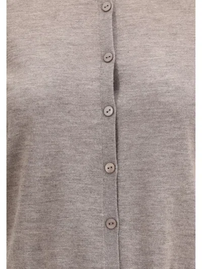 Lisa Yang Charlotte Cardigan In Brown