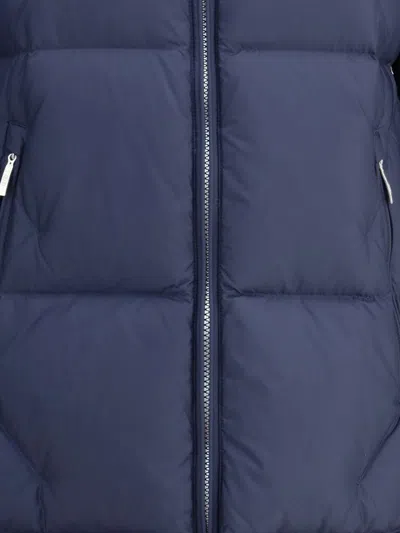 Parajumpers Janet Hooded Down Jacket In Blue