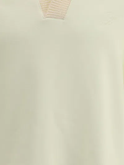 Jacquemus Men Ribbed Sweater With Polo Collar In Yellow