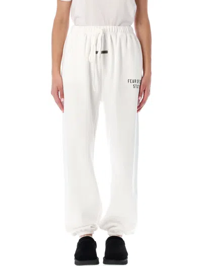 Fear Of God Essential White  State Sweatpants In White