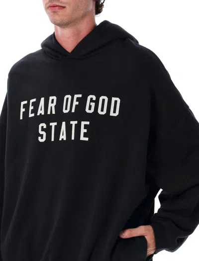 Fear Of God Essential Sweatshirt In Black