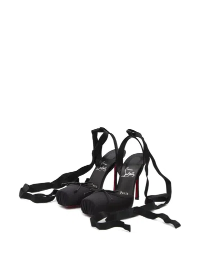 Christian Louboutin Women Cassia T 100 Sandalo Con Tacco In Black