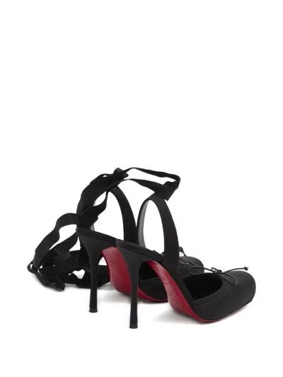 Christian Louboutin Women Cassia T 100 Sandalo Con Tacco In Black
