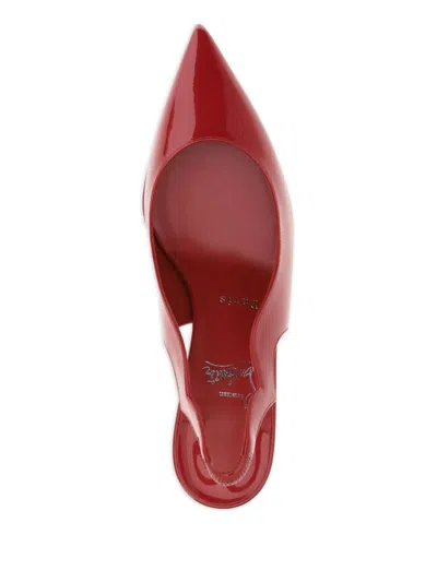 Christian Louboutin With Heel Bright In Red
