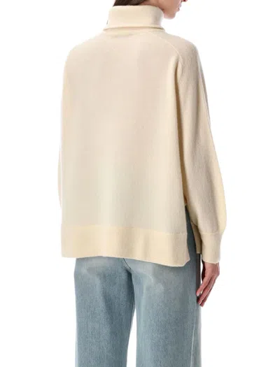 American Vintage Raxow Turtleneck Jumper In Neutral
